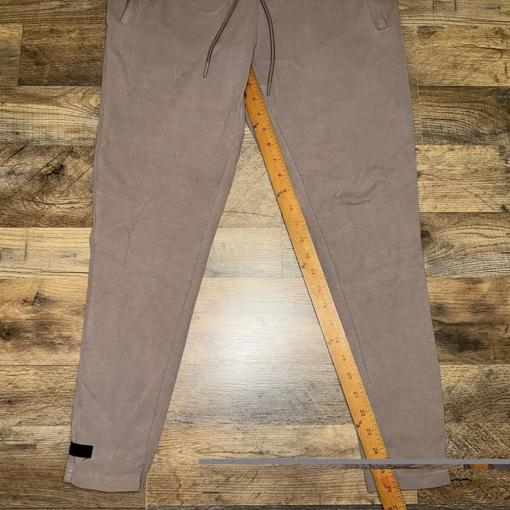 Alphalete Men's Straight Leg Sweatpants Brown Size Medium